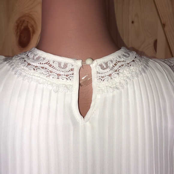 Speechless Women's Size 14 Top White Tunic Blouse Sleeveless NWOT - Picture 7 of 16